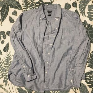 Gap Fitted Boyfriend Shirt